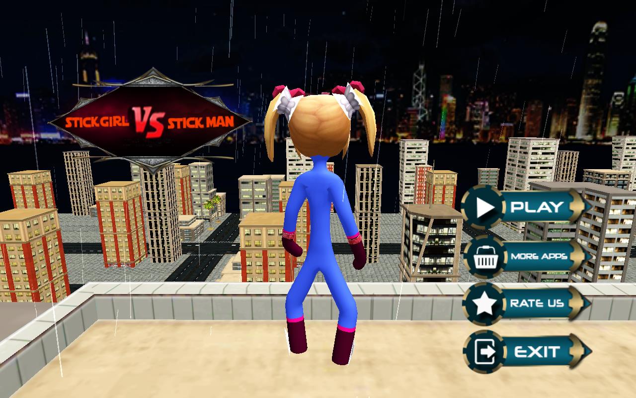 火柴人女孩无敌版