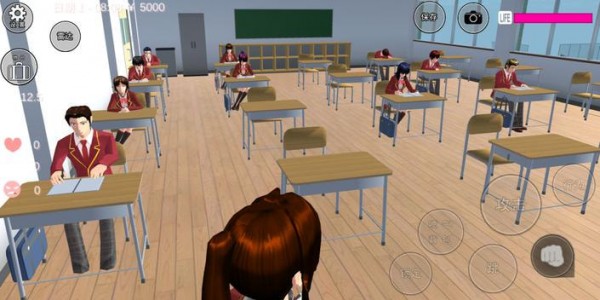 高校女生模拟器中文版最新版2021(High School Senpai Simulator)
