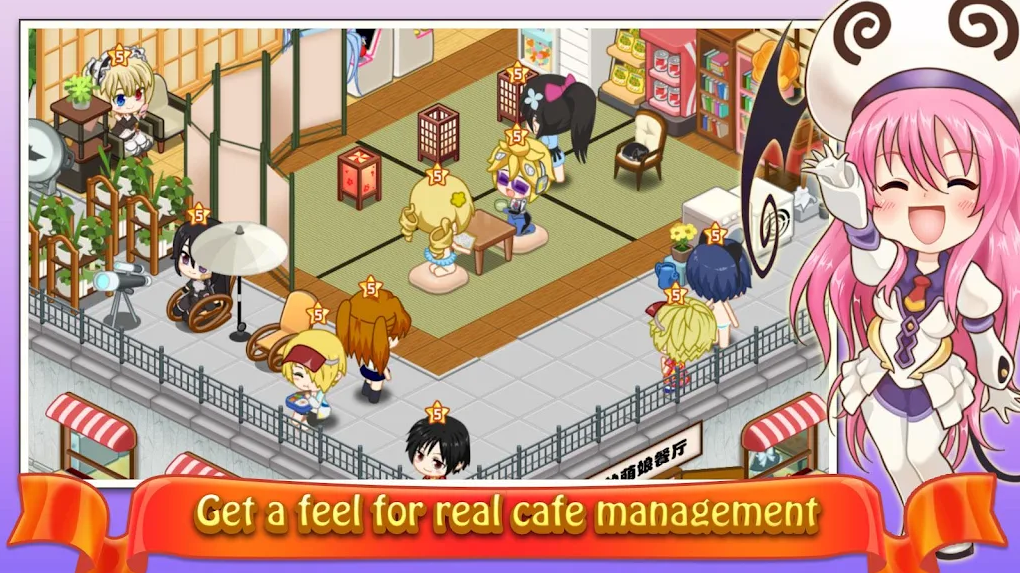 萌娘餐厅2(餐厅萌物语2)国际服(Moe Girl Cafe 2)